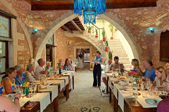 2-Hour Wine Tasting & Food pairing in Rethymno, Crete, Greece - A stone cellar below Rethymno’s old town