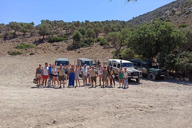 4x4 Safari Tour South Crete Agiofarago Matala - Sivas, a proper Cretan lunch