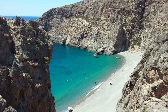 4x4 Safari Tour South Crete Agiofarago Matala - Matala and the old hippie caves