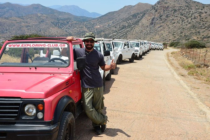 4x4 self drive adventure_Cretan mainland - Starting out in a shared cabriolet 4WD