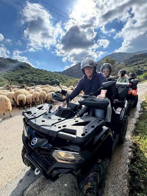 Ag. Pelagia: Nature Quad Tour & Village visit - Fodele, orange groves, and a slower village break