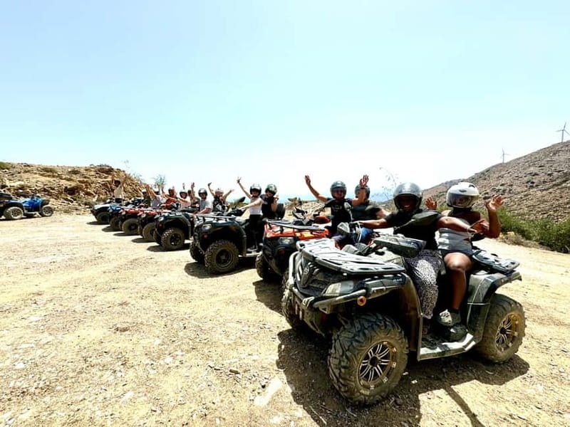 Ag. Pelagia: Nature Quad Tour & Village visit - Reaching the mountain above Fodele