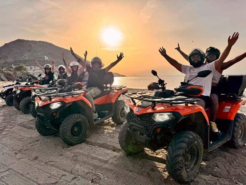 Ag. Pelagia: Nature Quad Tour & Village visit - Along the cliff path above the Cretan coast