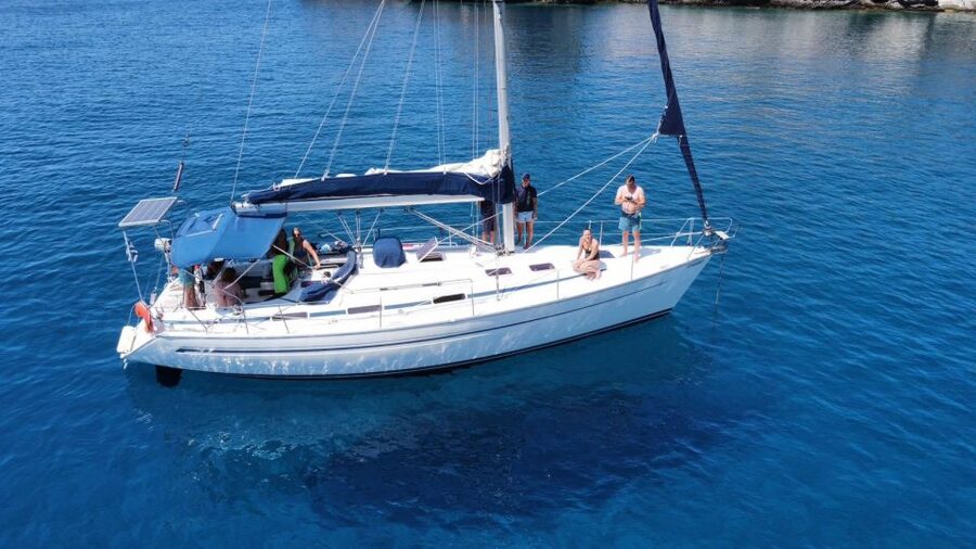 Agia Galini: South Crete Sailing Trip with Optional Lunch - Sailing toward Paximadia