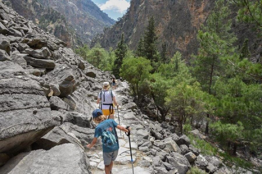 Agia Marina: Discover Samaria, the longest gorge in Europe! - Starting high in the White Mountains