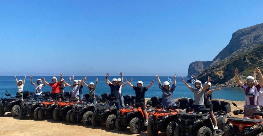 Agia Pelagia Crete Quad Bike authentic backland Tour - Achlada and its three remaining residents