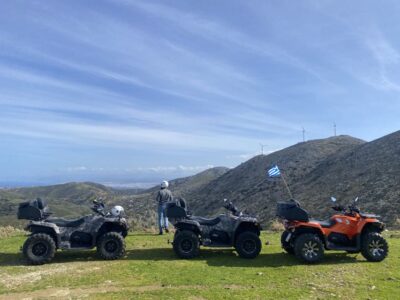 Agia Pelagia Crete Quad Bike authentic backland Tour