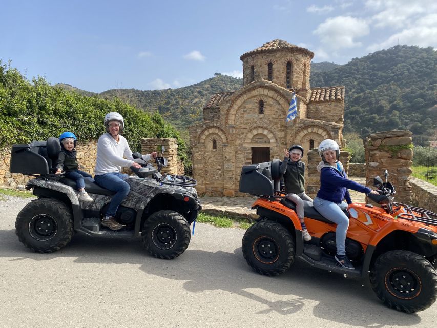 Agia Pelagia Crete Quad Bike authentic backland Tour - How much riding should you expect?