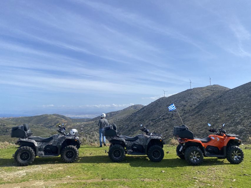 Agia Pelagia Crete Quad Bike authentic backland Tour - Riding from Agia Pelagia into the hills