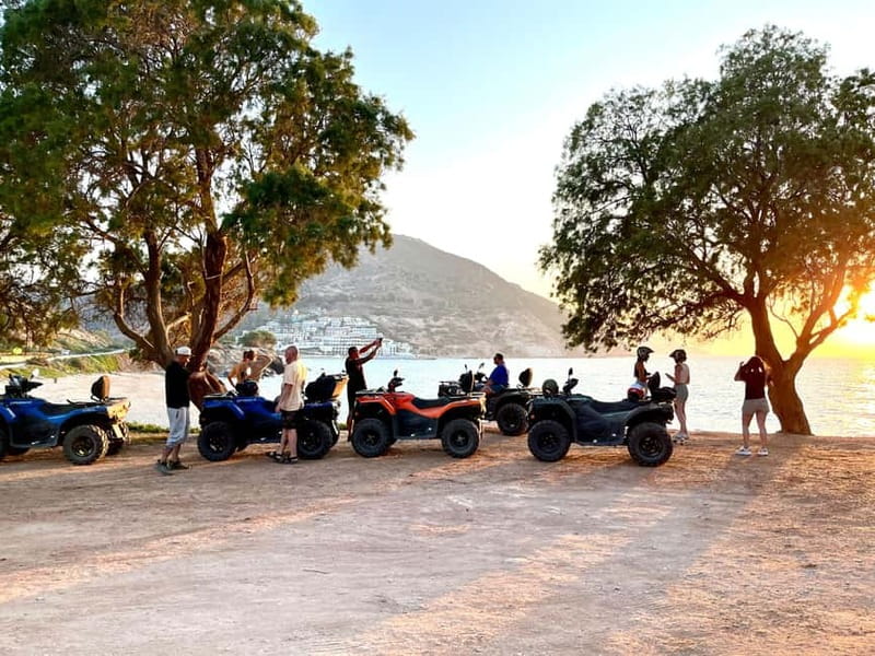 Agia Pelagia: Sunset or Morning Quad Tour & Ghost Town Visit - Key points to know before you book