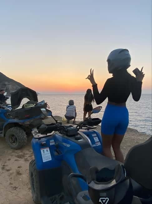 Agia Pelagia: Sunset or Morning Quad Tour & Ghost Town Visit - Who should book this Crete quad safari?