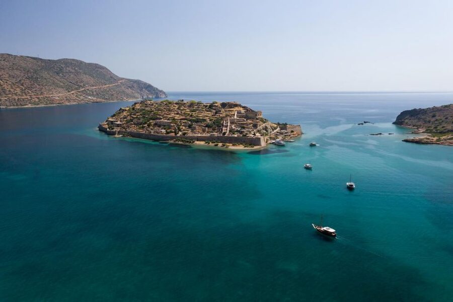 Agios Nikolaos: Mirabello Bay Sailing Cruise with Meal - Setting sail from Agios Nikolaos Marina