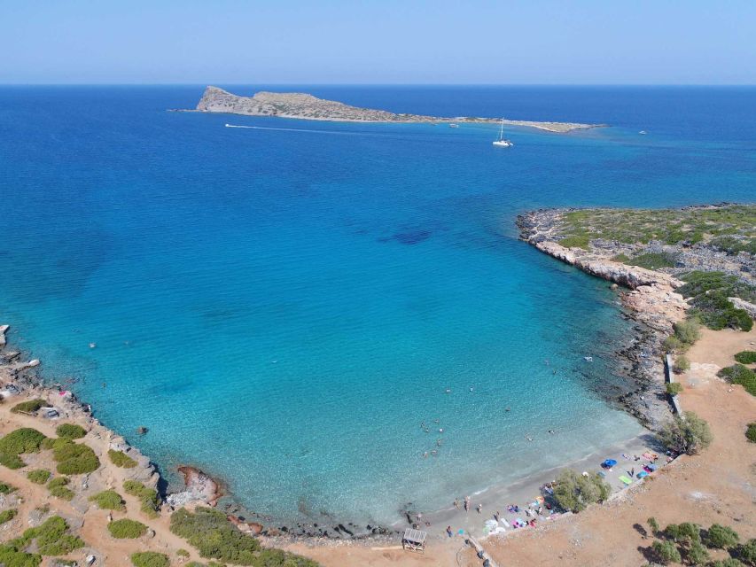 Agios Nikolaos: Private Boat Cruise with Soft Drinks - Kolokytha Beach for swimming and snorkeling
