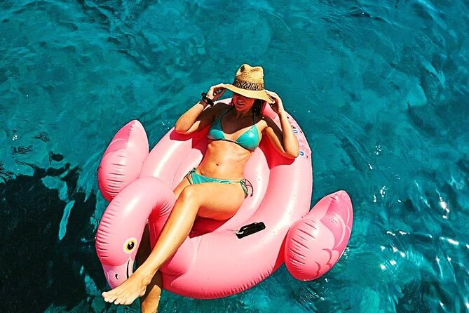 All-inclusice Catamaran Day Cruise from Hersonissos to Dia Island - Swimming, snorkeling, and SUP near Dia