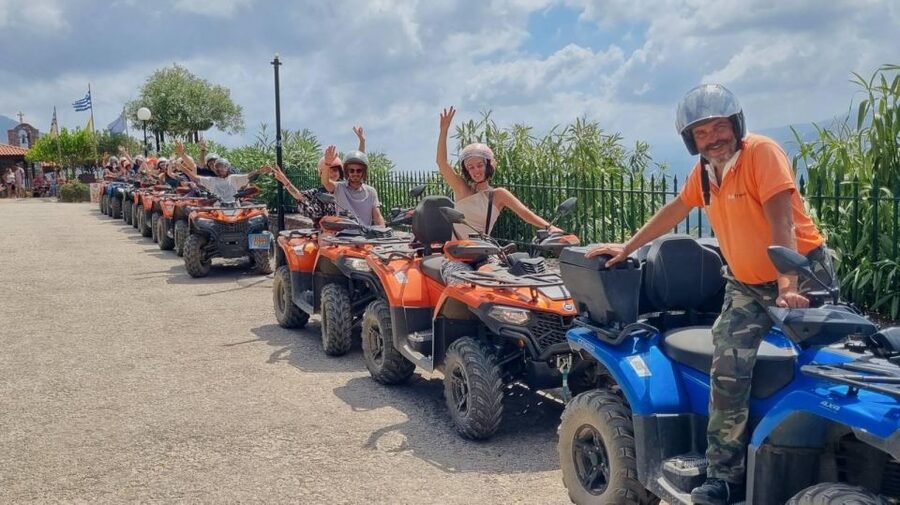 Bali & Panormo Rethymno:Quad Safari & visit Cave 57km 4hours - Mountain views toward Psiloritis and Idi