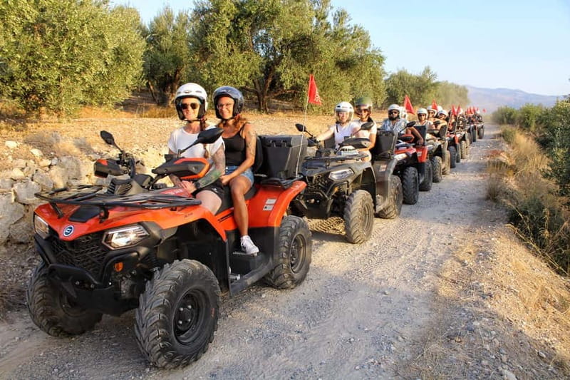 Bali Rethymno Panormo half day quad safari adventure - The guide and the pace of the group