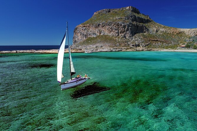 Balos Beach and Gramvousa island shared group Sailing Cruise - The return to Kissamos