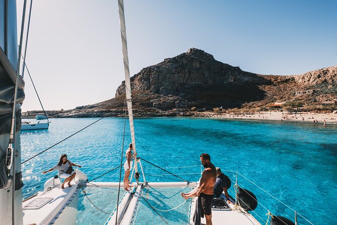 Balos & Gramvousa Luxury Catamaran Sailing Cruise from Kissamos - Food, drinks, and the value of $235.83