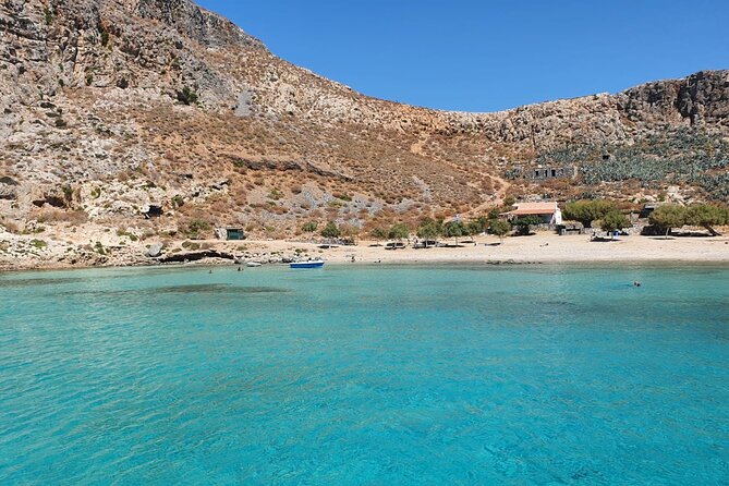 Balos Shared Catamaran Cruise (small groups up to 10 or 22ppl) - Gramvousa Island and its hilltop fortress