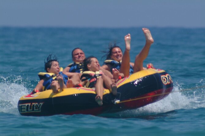 Banana Watersport Activity on the Beach at Rethymno - Choosing between Banana, Slides, Crazy Sofa, and Water-Ski