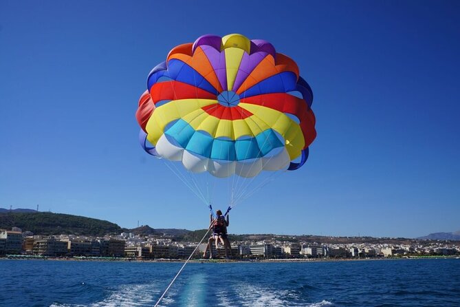 Banana Watersport Activity on the Beach at Rethymno - Who will enjoy Popeye Watersports most?