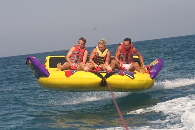 Banana Watersport Activity on the Beach at Rethymno - Safety training and the role of the crew