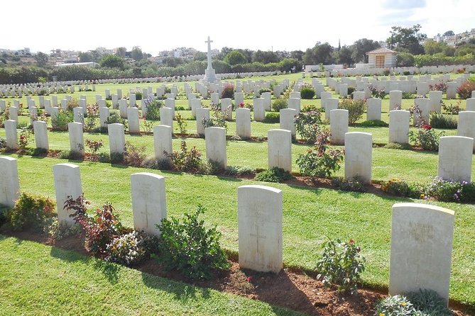 Battle of Crete WW2 Private Tour (price per group of 6) - German Military Cemetery and Hill 107