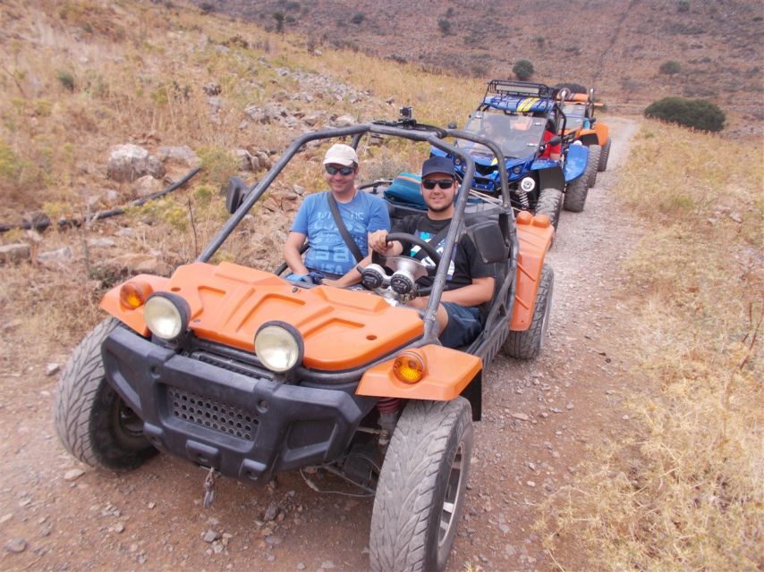 Buggy safari Crete (Transfer and lunch) analipsi- hersonisos - Milatos Cave and its difficult past