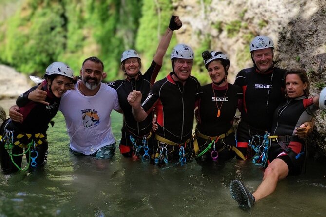 Canyoning in the water - Kourtaliotiko Gorge - Safety, instruction, and the right level of thrill