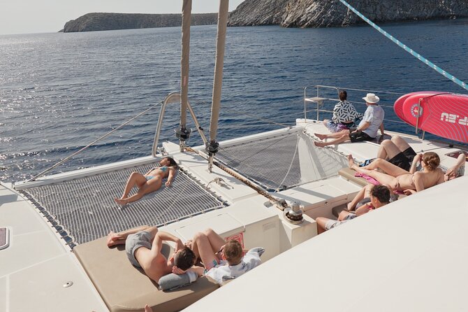 Catamaran Cruise to Dia Island with Meal and Water Activities - Pickup from Heraklion, Malia, and farther resorts