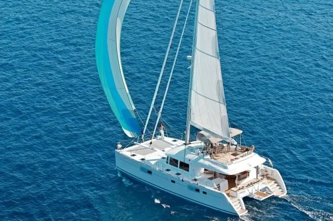 Catamaran Sailing to Dia with Lunch in Heraklion, Crete(EST 2024) - Sailing from Cafe Marina to Dia Island