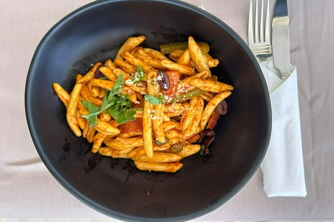Catamaran Sailing to Dia with Lunch in Heraklion, Crete(EST 2024) - Fresh Cretan pasta and drinks on board