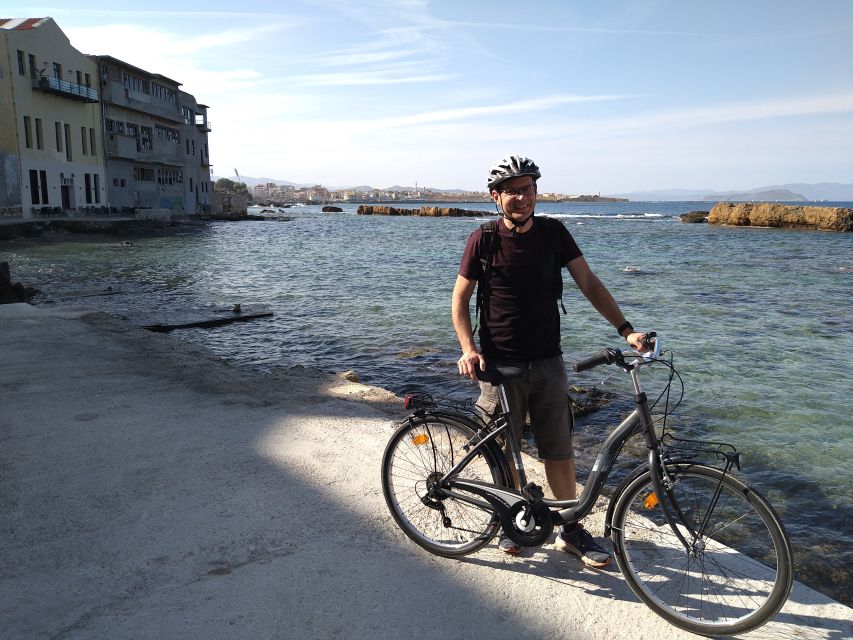 Chania Alternative Sunset Bike Tour - The guide is part of the experience