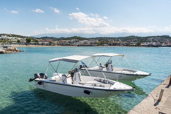 Chania: Boat Rental Almyrida - Key points to know before booking