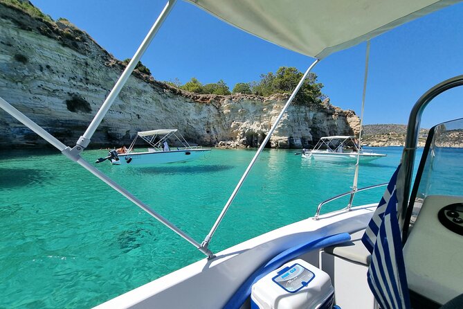 Chania: Boat Rental Almyrida - Ombros Gialos, a good first change of scene