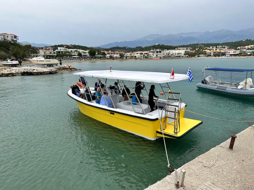 Chania: Boat Trip with Guided Snorkeling & Stand-Up Paddling - Key points to know before booking