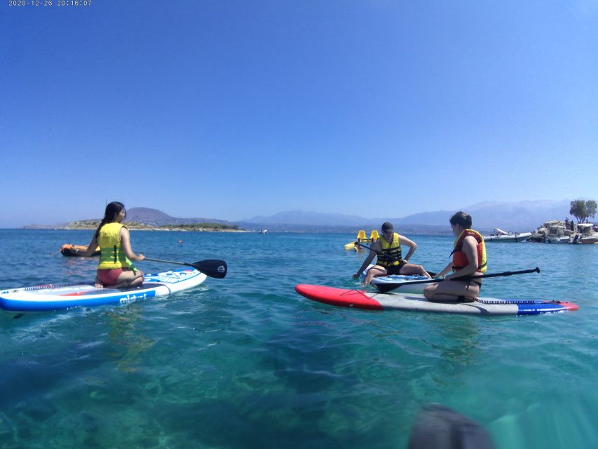 Chania: Boat Trip with Guided Snorkeling & Stand-Up Paddling - Second snorkeling stop: scenery, fish, and changing conditions