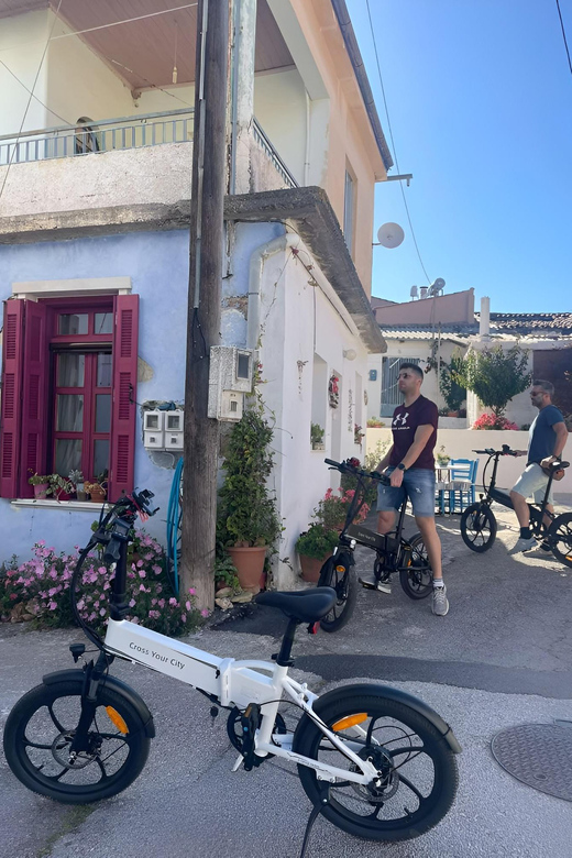 Chania Ebike Eco-Long Tour + Traditional Snack - Villages shaped by wartime suffering