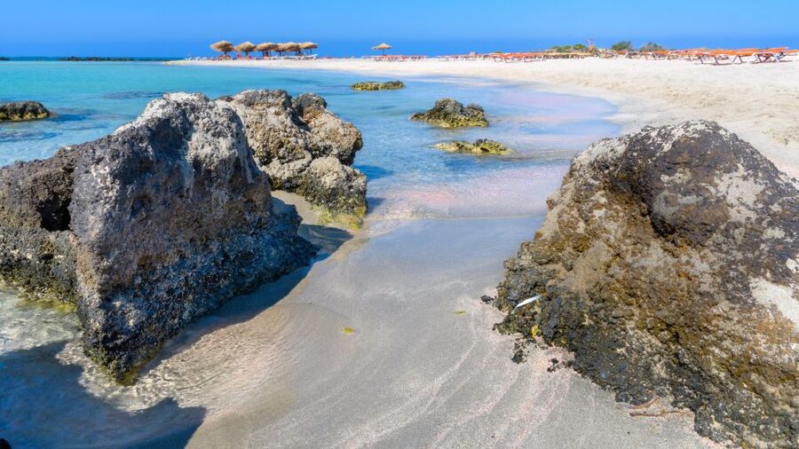 Chania: Elafonisi Beach Day Trip with Elos Stop and Transfer - What the beach facilities mean for your day