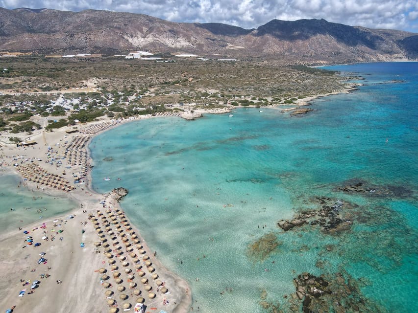Chania: Elafonisi Bus Trip with Free Time and Stop in Elos - Elos and the one-hour taverna break