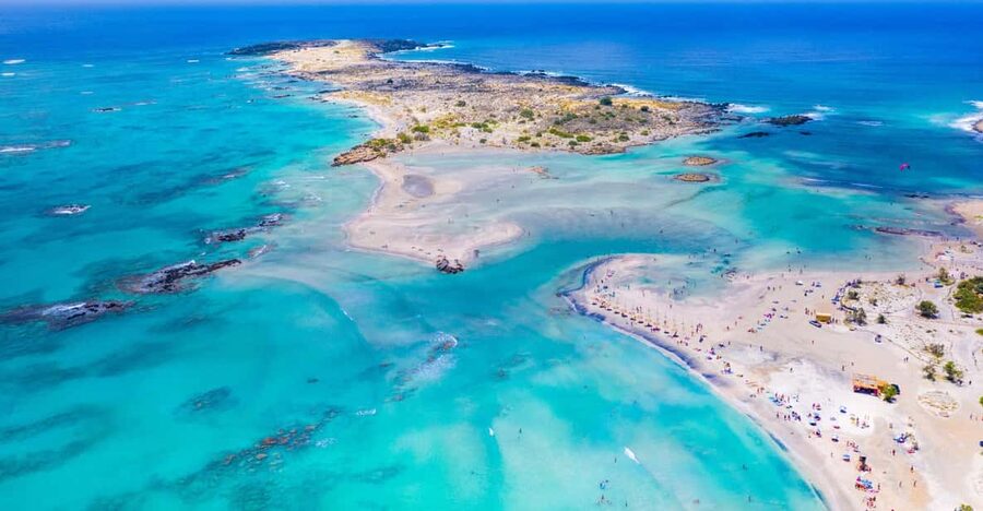 Chania: Elafonissi Beach and Elos Village Day Tour by Coach - The café break and the road’s practical rhythm