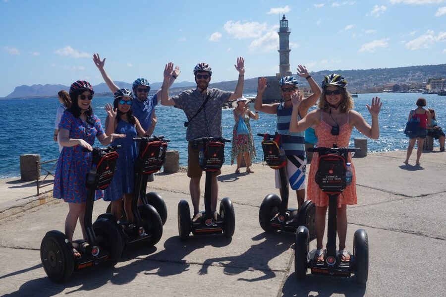 Chania Exploration Segway Tour - The first half hour: training before the ride