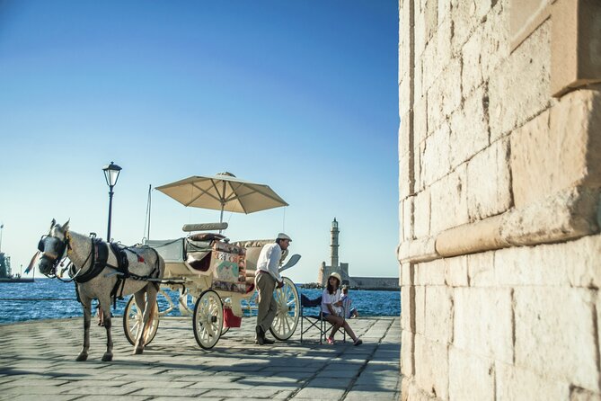 Chania Food Stories Half-Day Tour inc. tastings & drinks - Reaching the Old Venetian Harbor