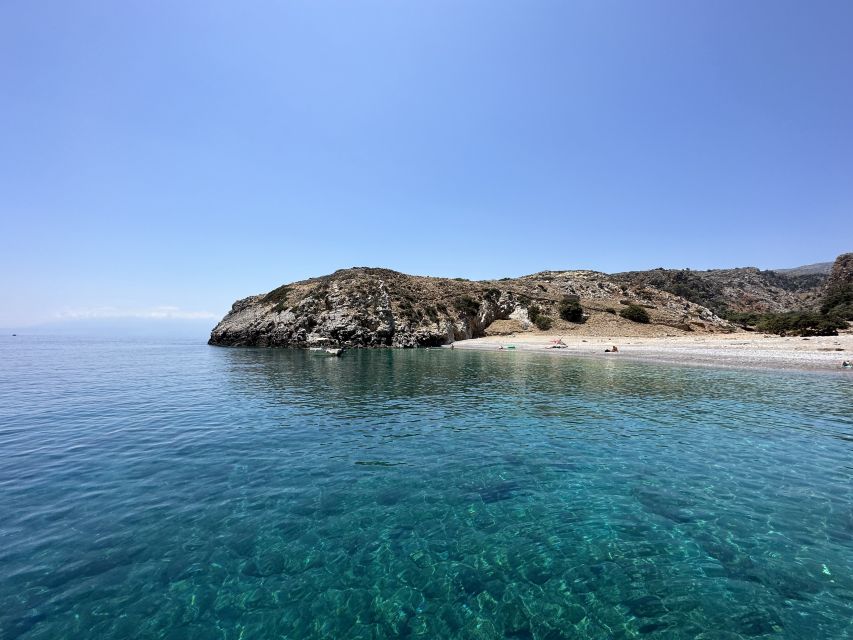 Chania: Menies Beach & Chironisia Bay Cruise with Snorkeling - Why Menies Beach makes this four-hour cruise worthwhile