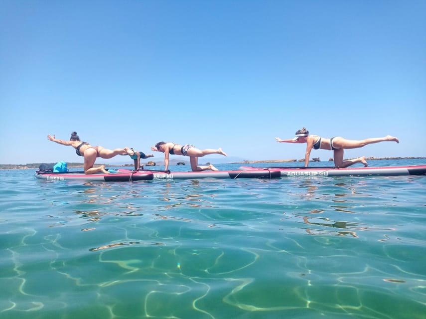 Chania: Morning or Sunset Stand-up Paddleboard Pilates - Key points to know before booking
