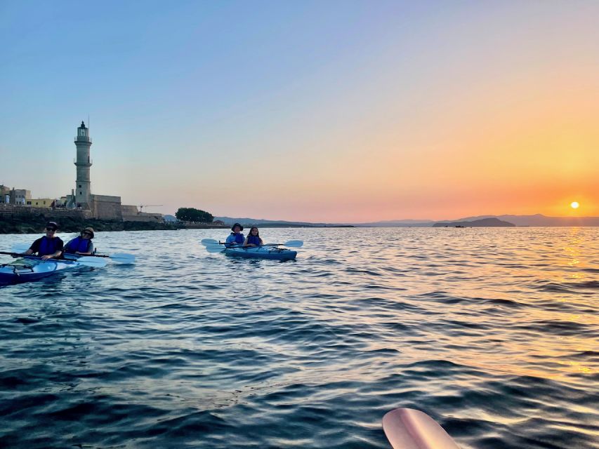 Chania: Morning Sea Kayak Tour Along the Coastline - The return through the harbor