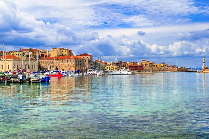 Chania old town and around private tour (price per group of 6) - The Venetian harbor and its working past