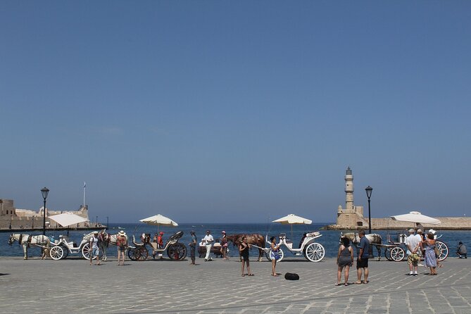 Chania Old Town, Public Market and Chrisopigi Monastery Tour - Shopping and eating at Chania Public Market
