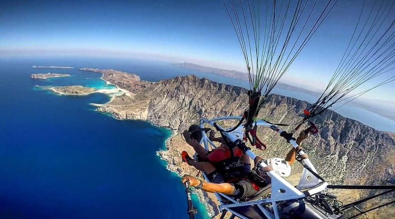 Chania: Paratriking Experience with a Professional Pilot - Key points to know before you fly