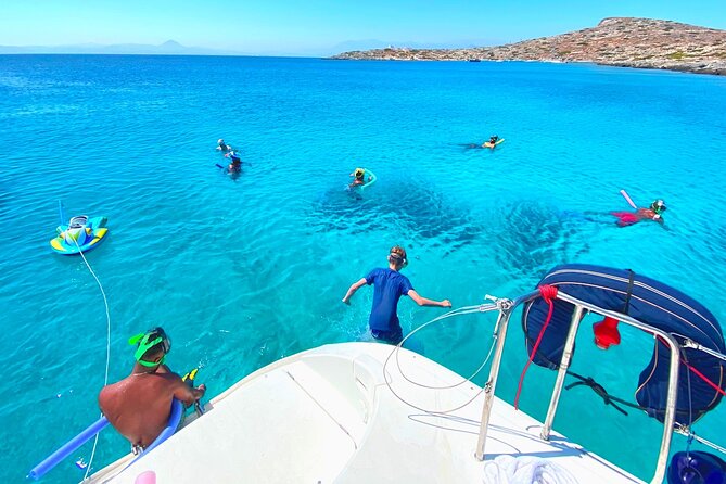 Chania: Private Day Catamaran Cruise with Swimming and Meal - How the crew shapes the day